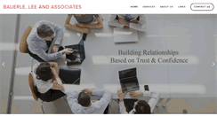 Desktop Screenshot of bauerlelee.com
